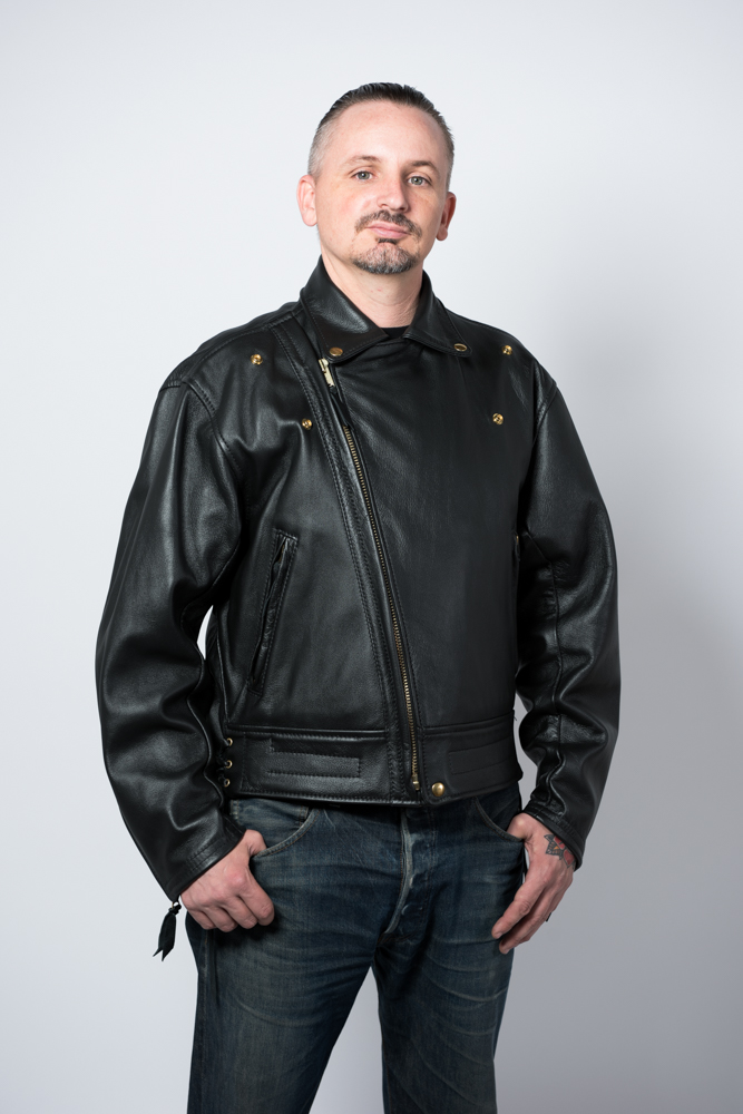 leather columbia jacket